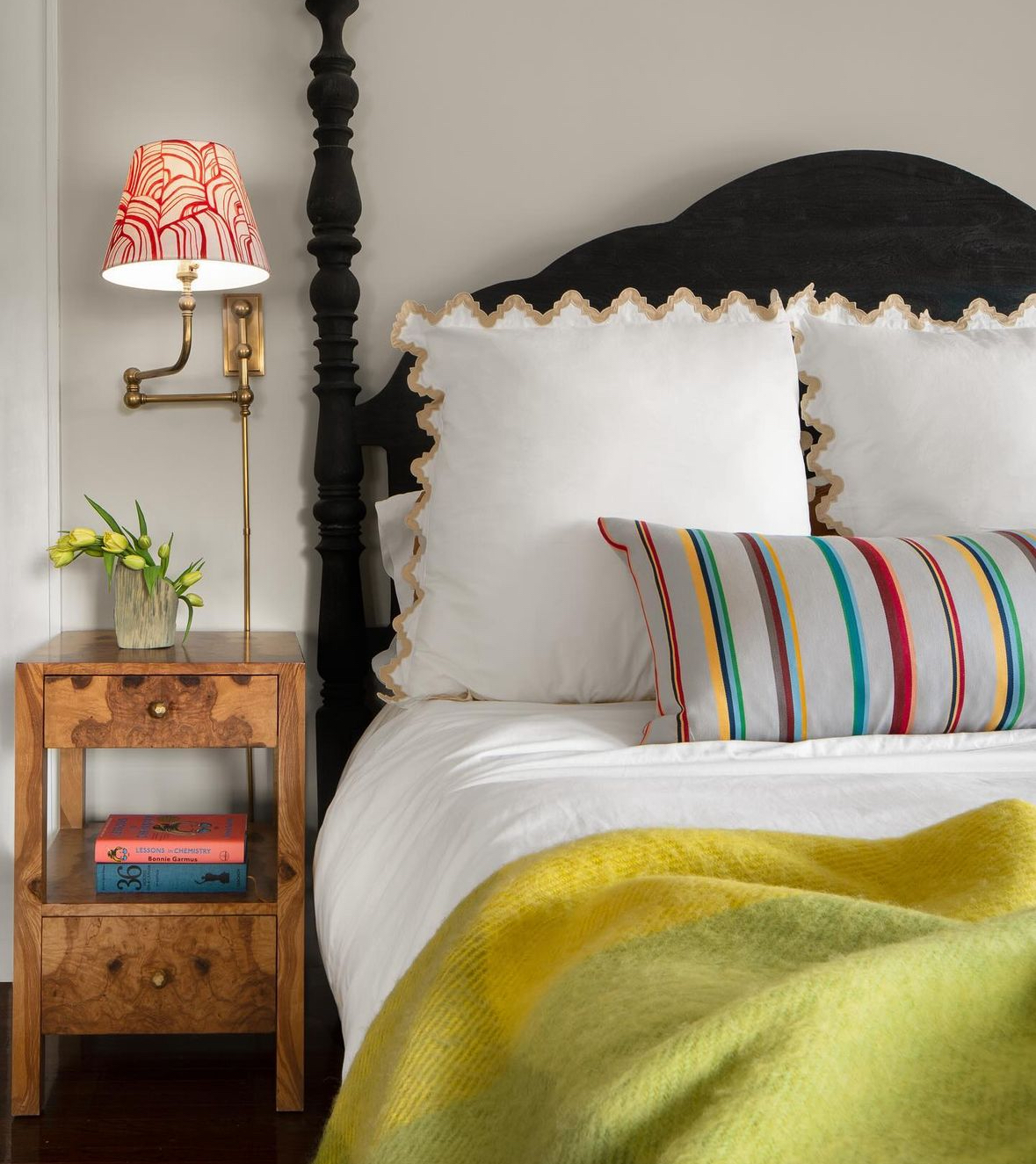 Installed in bedroom