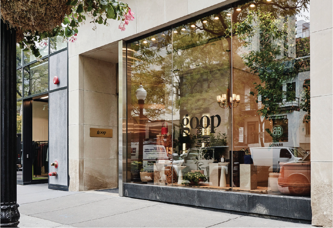 Goop store exterior
